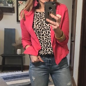Pink blazer